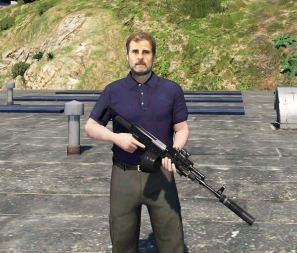 Rahul Gandhi GTA 5 Mod