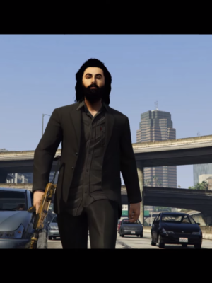 Ranbir Kapoor Gta 5 Mod (animal look)