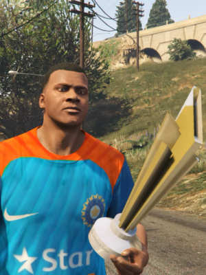 ICC T20 World Cup Trophy GTA 5 Mod