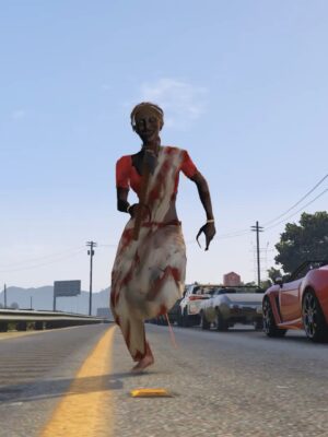 Kamla horror game character GTA 5 Mod.