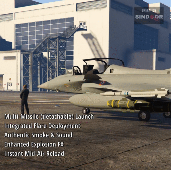 Indian Air Force Rafale GTA 5 Mod (OIV Installer) - Image 9